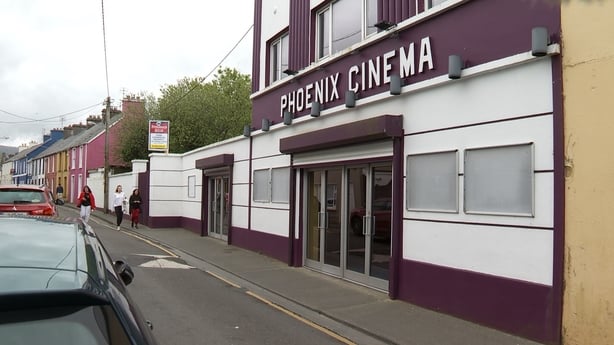 External shot of the Phoenix cinema in Kerry