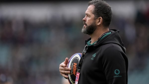 Ireland head coach Andy Farrell