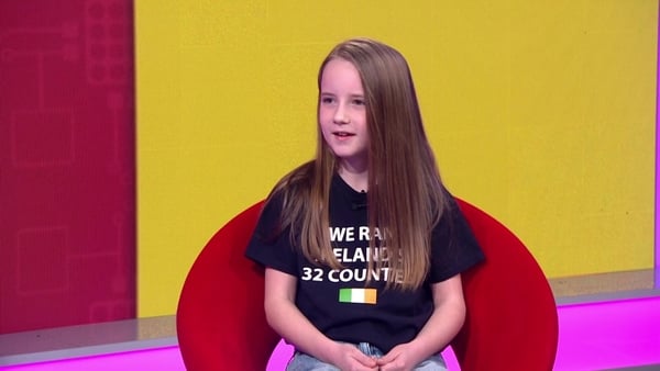 Sarah in the bews2day studio