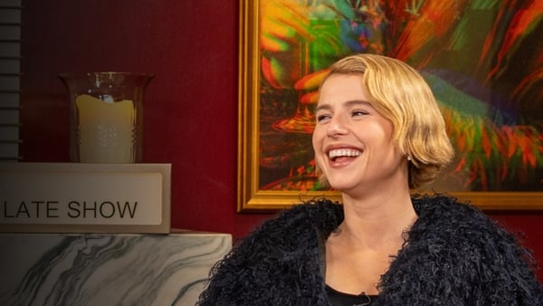 Irish actress on Late Late Show