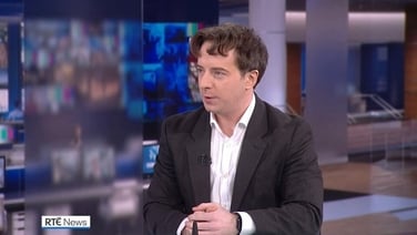 Deputy Foreign Editor Edmund Heaphy live at on RTÉ News