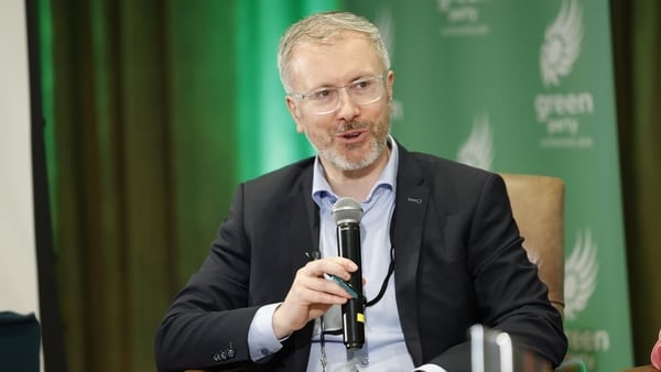 Roderic O'Gorman delivering keynote speech at annual conference