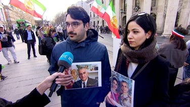 Iranians gather in Dublin to continue calls for regime change