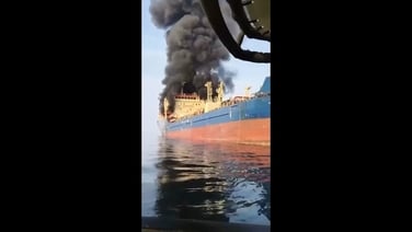 US-sanctioned oil tanker attacked off Oman coast