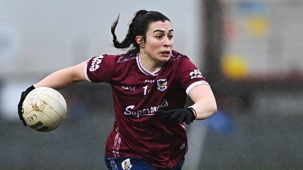 Leanne Coen of Galway during the Lidl Ladies National Football League Division 1 Round 4 match between Galway and Armagh at Duggan Park in Ballinasloe, Galway.