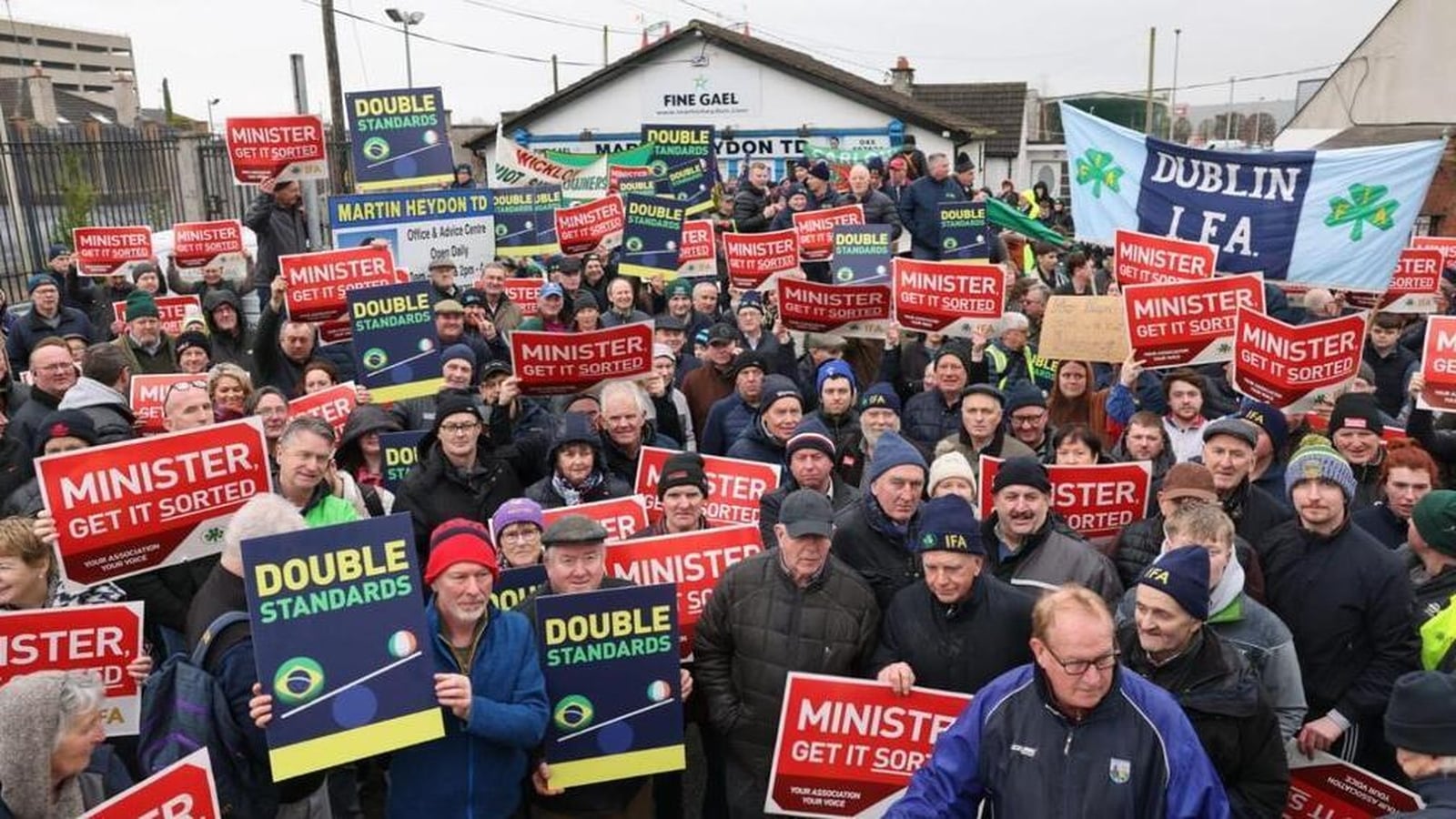 IFA members end sit-in protest at Bord Bia offices