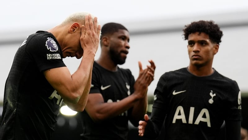 Tottenham Hotspur's Richarlison (left)