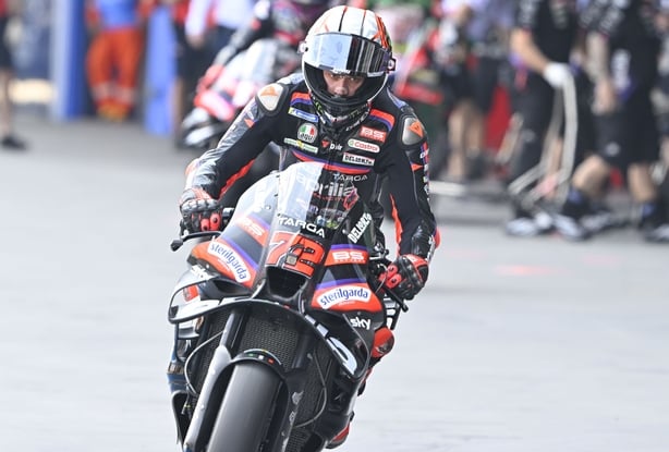  Marco Bezzecchi of Italy at the 2026 Thailand MotoGP