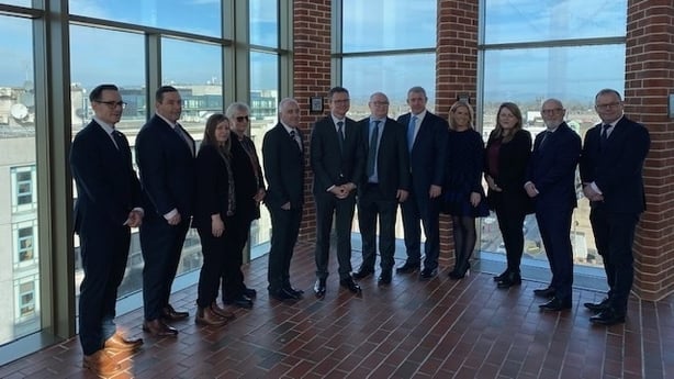 McManus Foundation meets with Minister for Culture Patrick O'Donovan