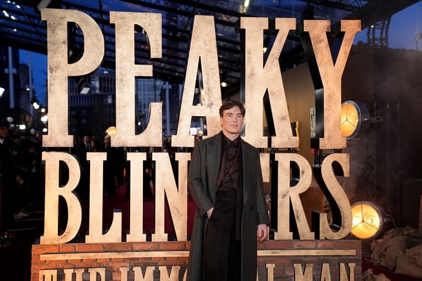 Cillian Murphy attending the global premiere for Peaky Blinders: The Immortal Man at Symphony Hall, Birmingham. Picture date: Monday March 2, 2026. PA Photo. Photo credit should read: Jacob King/PA Wire