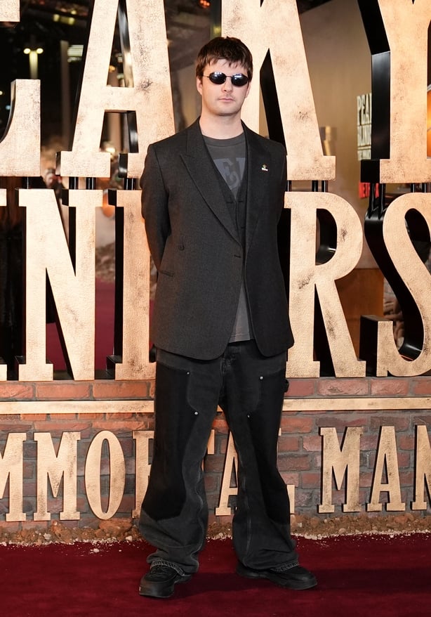Grian Chatten attending the global premiere for Peaky Blinders: The Immortal Man at Symphony Hall, Birmingham. Picture date: Monday March 2, 2026. PA Photo. Photo credit should read: Jacob King/PA Wire