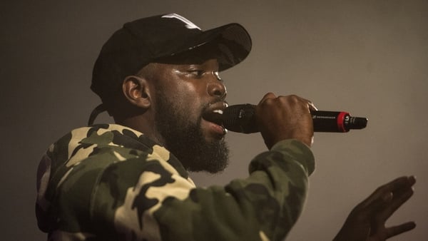 Ghetts performing on the YouTube presents stage at the Great Escape Festival, Brighton
