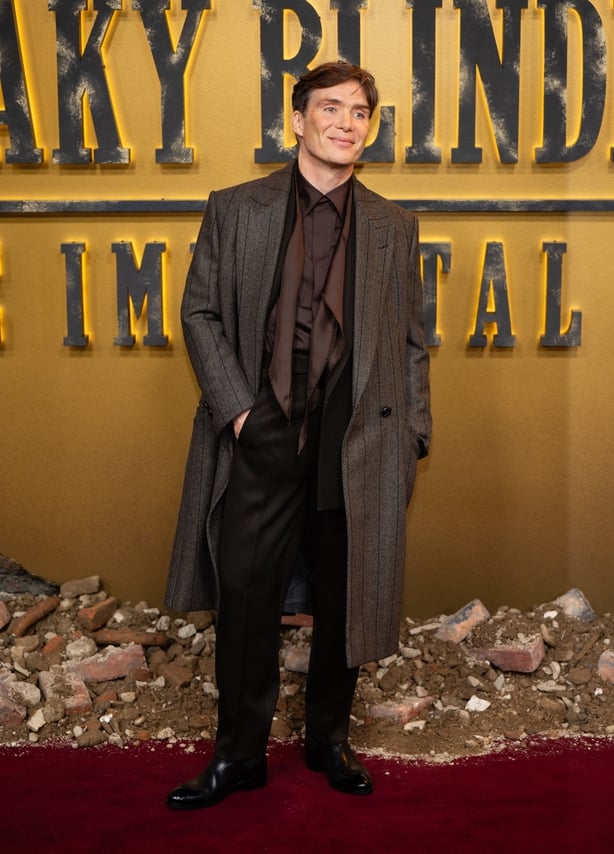 BIRMINGHAM, ENGLAND - MARCH 02: Cillian Murphy attends the "Peaky Blinders: The Immortal Man" Global Premiere at on March 02, 2026 in Birmingham, England. (Photo by Samir Hussein/WireImage)