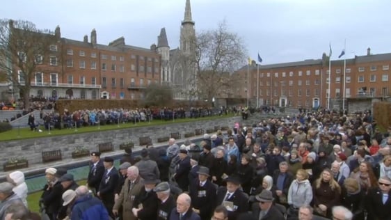 Commemorations at the Garden of Remembrance in Dublin, 2016