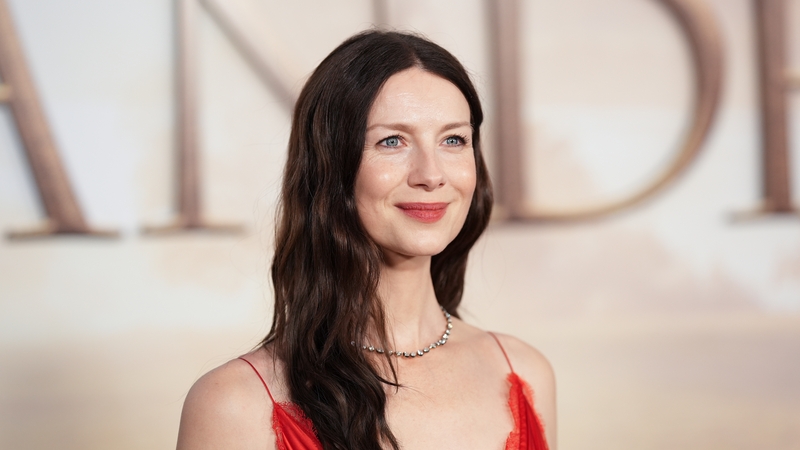 Caitriona Balfe at the "Outlander" season eight New York premiere held at Alice Tully Hall on March 02, 2026 in New York, New York. (Photo by John Nacion/Variety via Getty Images)