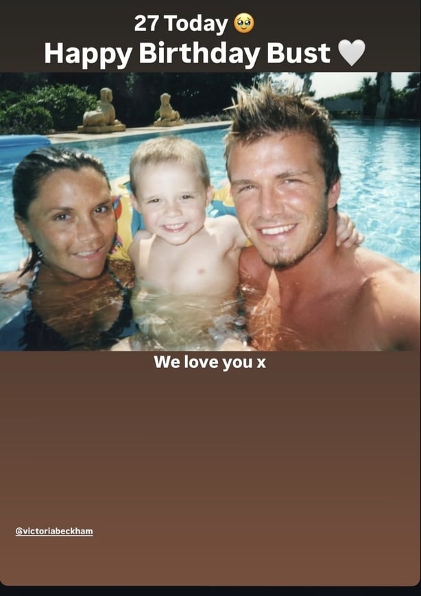 David Beckham Instagram Stories
