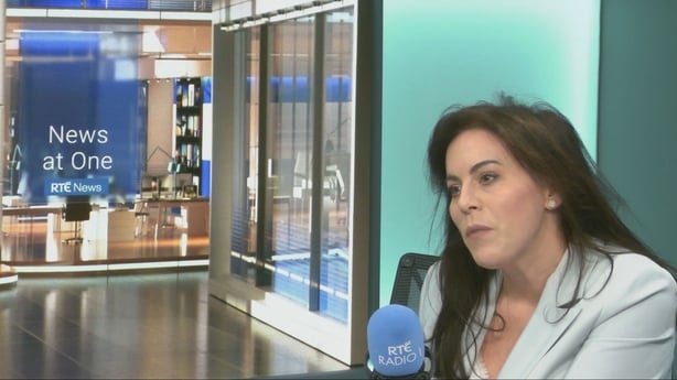 Jennifer Carroll MacNeill speaking on RTE's news at one radio show