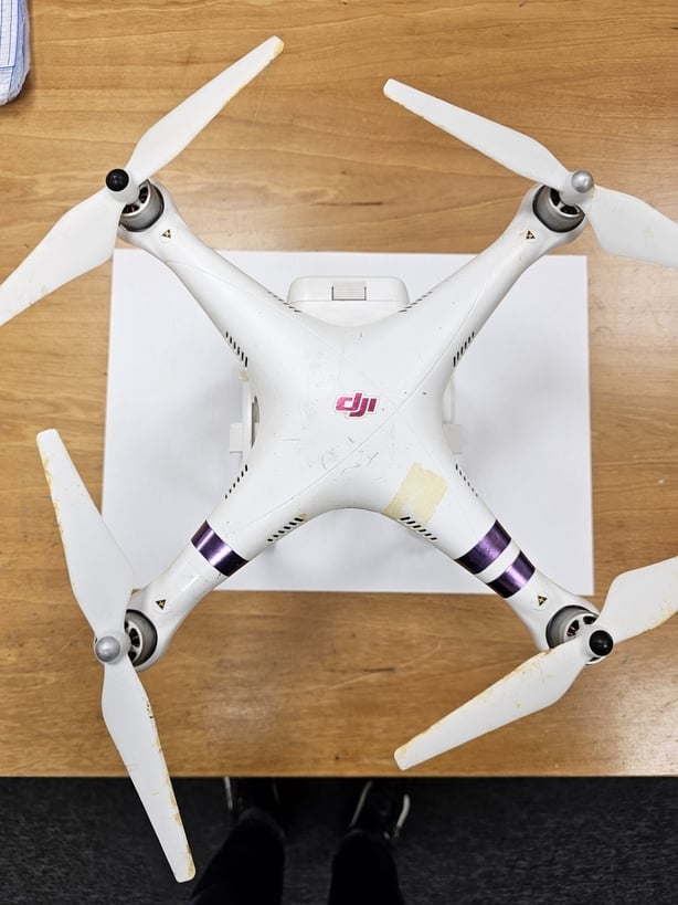 Drone intercepted by gardaí