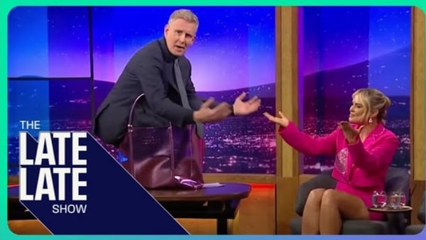 Joanne McNally on the Late Late Show