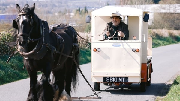 Ciarán Hinds hits the road in The Three Urns