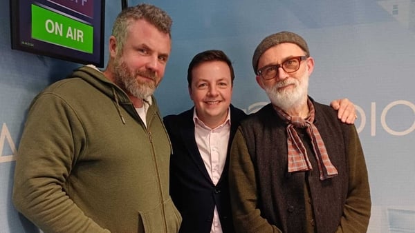 Why are Tommy Tieran & Mick Flannery hanging out together?