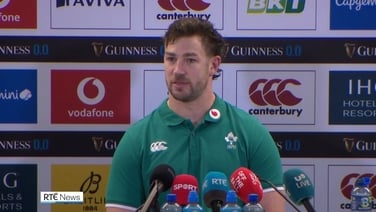 Caelan Doris expecting tough challenge from Wales