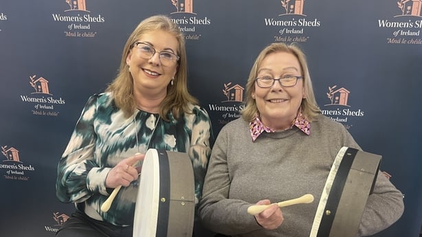 Rosaleen Spollen and Claire Clifford, Women's Sheds