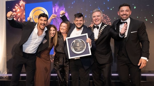 Winners of the Best Restaurant in Ireland Award - Dede at the Custom House