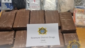Gardai have seized over one and a half million Euro worth of drugs  show image