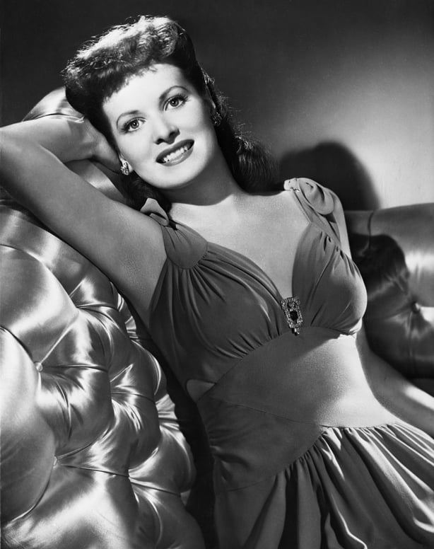 Maureen O'Hara pictured in 1943