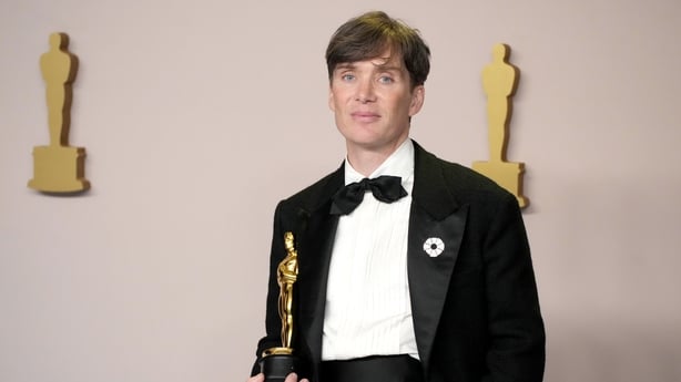 Cillian Murphy, winner of the Best Actor in a Leading Role award for Oppenheimer