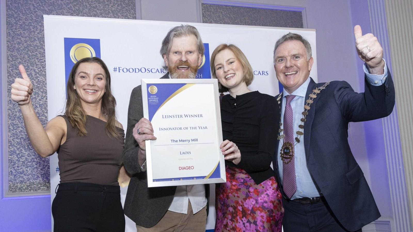 Leinster winners of the Irish Restaurant Awards 2026