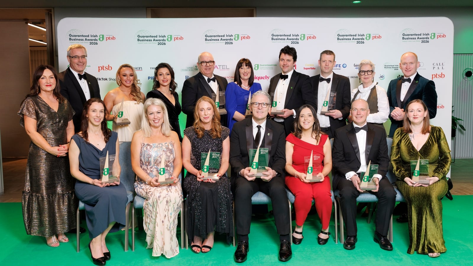 Winners of the 2026 Guaranteed Irish Business Awards revealed
