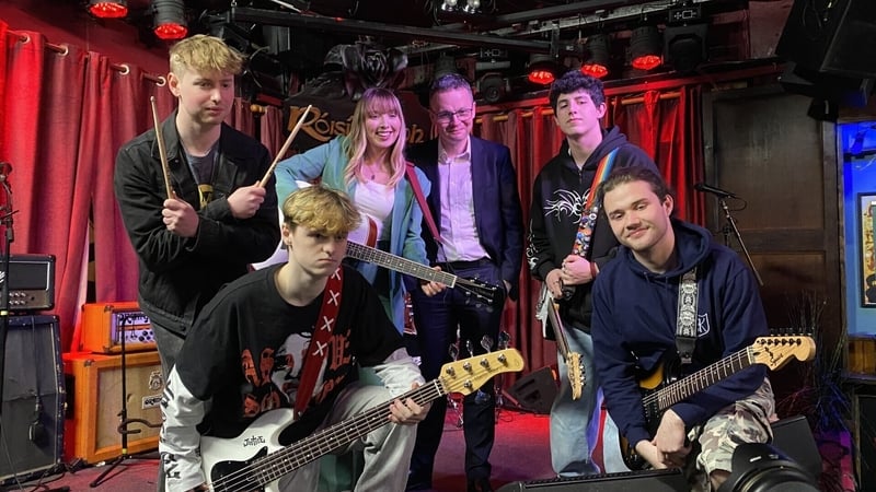 Minister Patrick O'Donovan announced €1 million funding for the night-time economy at the Róisín Dubh in Galway