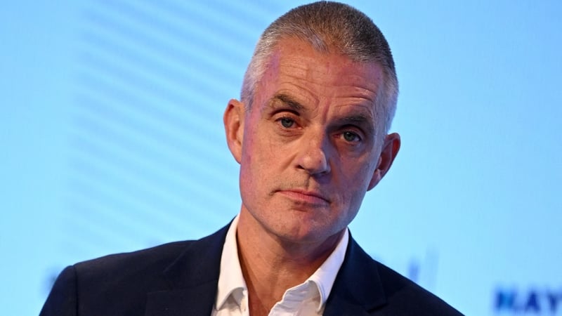 BBC Director General Tim Davie speaks at the Confederation of Business Industry (CBI) annual conference at the Vox Conference Centre in Birmingham on 22 November, 2022. (Photo by Oli SCARFF / AFP)
