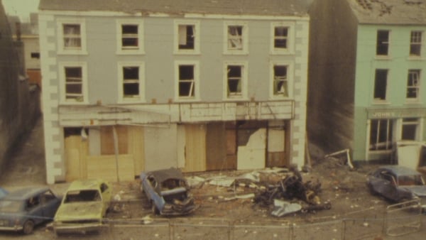 Castleblayney bombing damage
