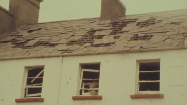 Castleblayney bombing damage