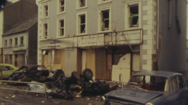 Castleblayney bombing damage
