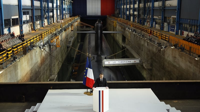 French nuclear umbrella gives cover amid global upheaval
