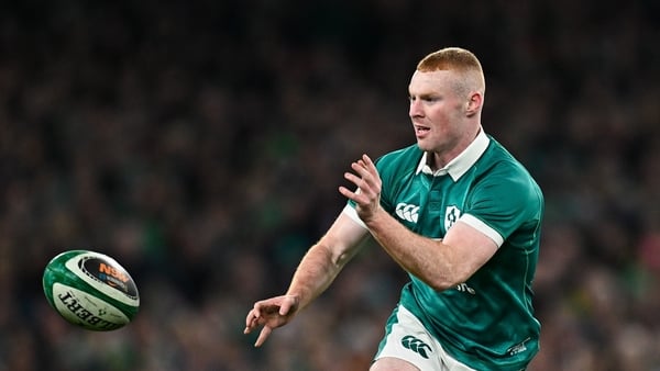 6 March 2026; Nathan Doak of Ireland during the Guinness 6 Nations Rugby Championship match between Ireland and Wales at the Aviva Stadium in Dublin. Photo by Seb Daly/Sportsfile