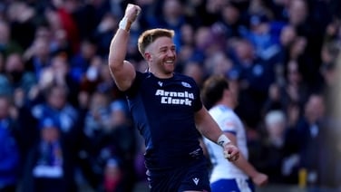Hot Scots stun France