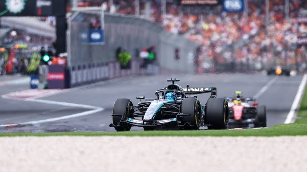 MELBOURNE, AUSTRALIA - MARCH 08: George Russell of Great Britain driving the (63) Mercedes AMG Petronas F1 Team W17 on track during the F1 Grand Prix of Australia at Albert Park Grand Prix Circuit on March 08, 2026 in Melbourne, Australia. (Photo by Lars Baron/Getty Images)