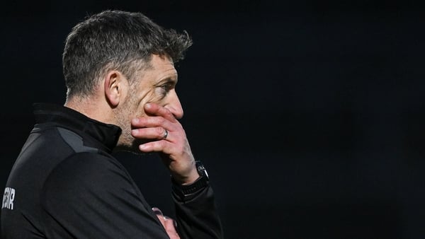 7 March 2026; Kilkenny manager Derek Lyng during the Allianz Hurling League Division 1A match between Galway and Kilkenny at Pearse Stadium in Galway. Photo by David Fitzgerald/Sportsfile