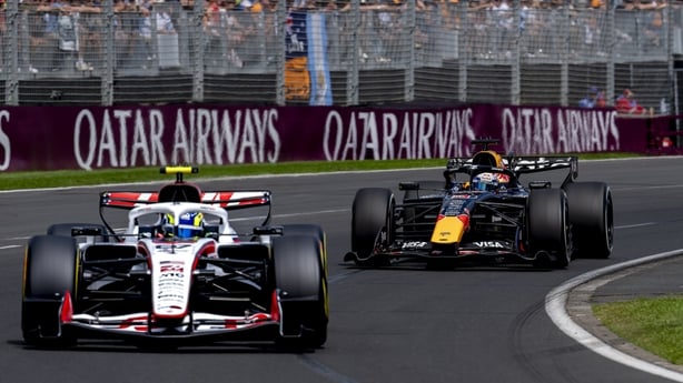 Formula 1 driver Max Verstappen of Oracle Red Bull Racing participates in the Formula 1 Melbourne race at Albert Park in Melbourne, Australia, on March 8, 2025. (Photo by Marcel van Dorst/EYE4IMAGES/NurPhoto via Getty Images)