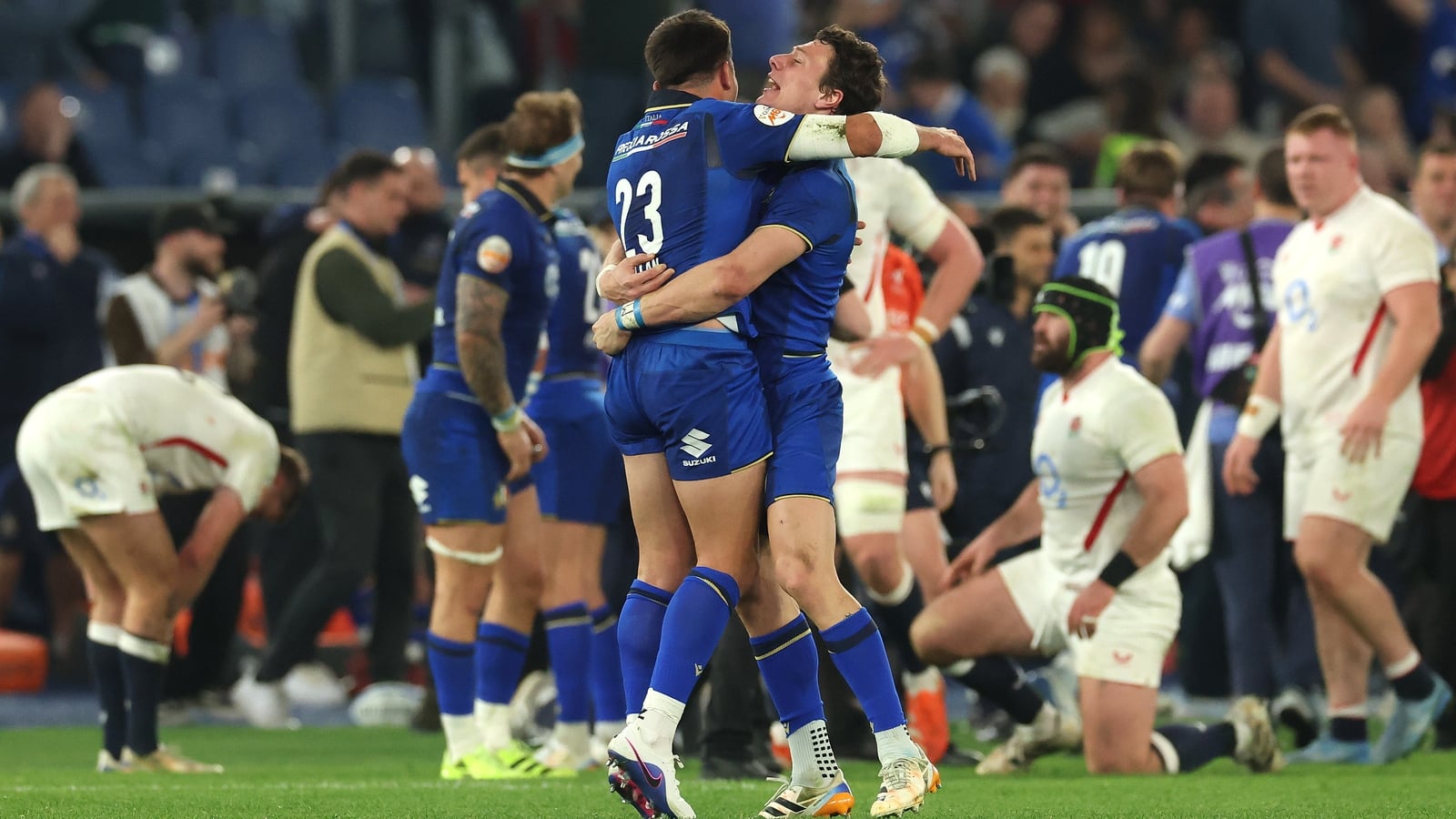 Italy captain Lamaro: 'We believed in it in every second'
