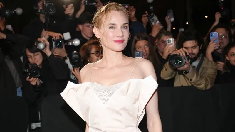 Diane Kruger was among the guests for Victoria Beckham’s AW26 show