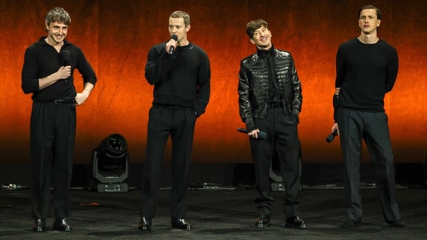  Paul Mescal, Joseph Quinn, Barry Keoghan and Harris Dickinson