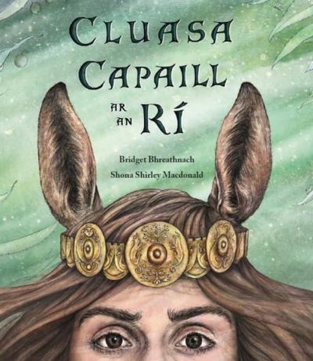 Book cover Cluasa Capaill ar an Ri