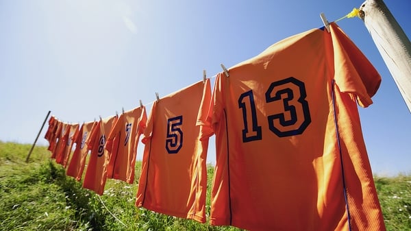 sport sports jerseys washing line drying