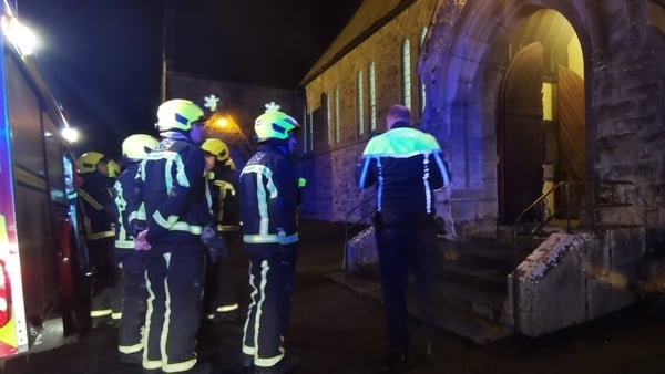 Gardaí are continuing to investigate separate arson attacks on two catholic churches in Co Westmeath over the weekend.